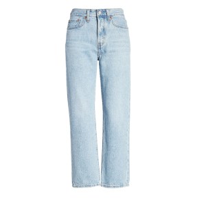 Levi's Wedgie High Waist Crop Straight Leg Jeans