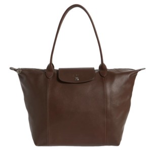 Longchamp Le Pliage Cuir Leather Tote
