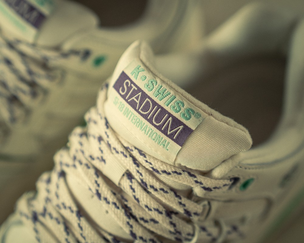 Stadium Goods and K-Swiss collaborated on two colorways of the latter’s SI-18 International tennis shoe.