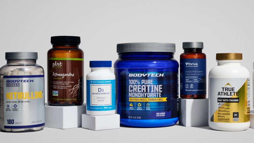 Vitamin Shoppe products.