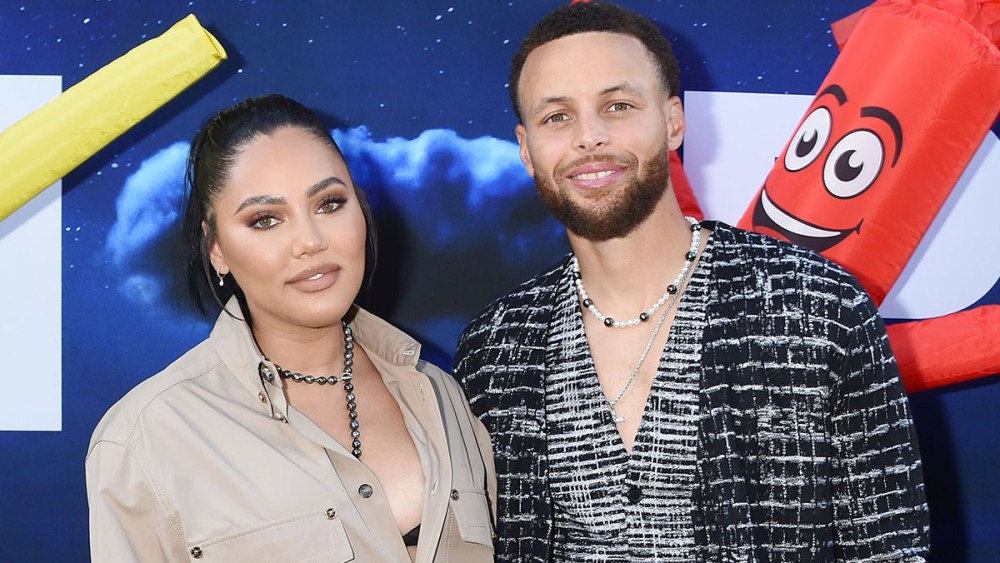 Stephen Curry and wife Ayesha Curry at 'Nope' world premiere held at TCL Chinese 6 Theatre on July 18, 2022 in Los Angeles, California.