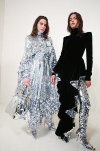 Backstage at Alexandre Vauthier Couture Fall 2022