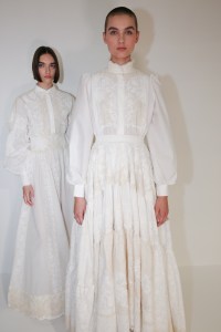 Backstage at Christian Dior Couture Fall 2022