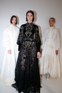 Backstage at Christian Dior Couture Fall 2022