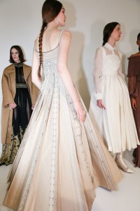Backstage at Christian Dior Couture Fall 2022
