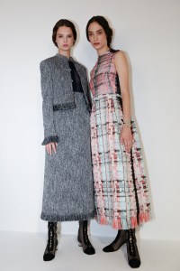Backstage at Christian Dior Couture Fall 2022
