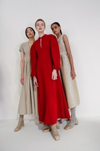 Backstage at Christian Dior Couture Fall 2022