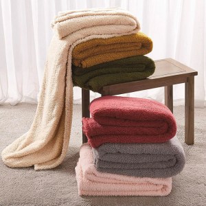 Brooklyn Loom Marshmallow Sherpa Bed Blanket