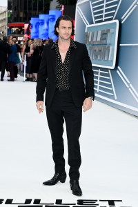 LONDON, ENGLAND - JULY 20: Aaron Taylor-Johnson attends the UK Gala Screening of "Bullet Train" at Cineworld Leicester Square on July 20, 2022 in London, England. (Photo by David M. Benett/Dave Benett/WireImage)