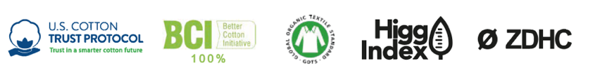 U.S. Cotton Trust Protocol, BCI, GOTS, Higg, ZDHC