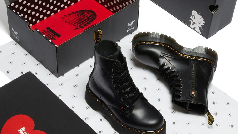 Dr. Marten's releases a capsule collection paying homage to the iconic Betty Boop and her 'mischievous' and 'rebellious' spirit.