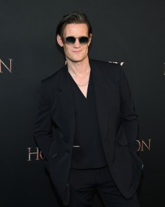 Matt Smith at the "House of the Dragon" world premiere held at The Academy Museum of Motion Pictures on July 27, 2022 in Los Angeles, California.