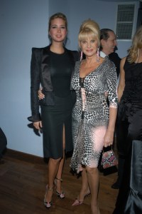 (L-R) Ivanka Trump and Ivana Trump attend the Alfie Grand Classic Screening at the Soho House in New York City.