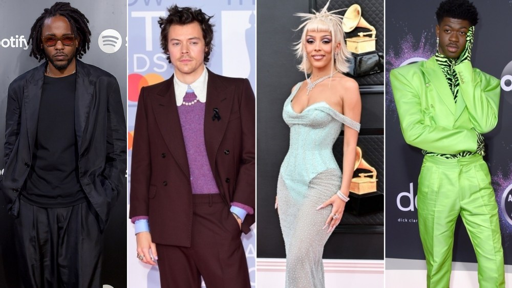 Kendrick Lamar, Lil Nas X, Harry Styles and Doja Cat for MTV VMAs nominees
