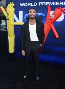 Michael B. Jordan at 'Nope' world premiere held at TCL Chinese 6 Theatre on July 18, 2022 in Los Angeles, California.
