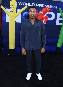John Boyega at 'Nope' world premiere held at TCL Chinese 6 Theatre on July 18, 2022 in Los Angeles, California.