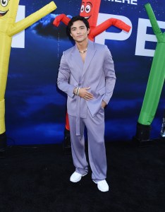 Brandon Perea at 'Nope' world premiere held at TCL Chinese 6 Theatre on July 18, 2022 in Los Angeles, California.