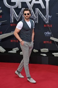 BERLIN, GERMANY - JULY 18: US actor Chris Evans attends the The Gray Man Netflix special screening at Zoopalast on July 18, 2022 in Berlin, Germany. (Photo by Tristar Media/WireImage)