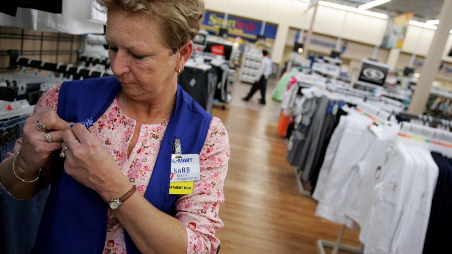 Walmart slashed its profit guidance Monday afternoon as Olympia Sports' 35-store shutdown triggers a liquidation and new data suggests an ugly outlook for retail debt.