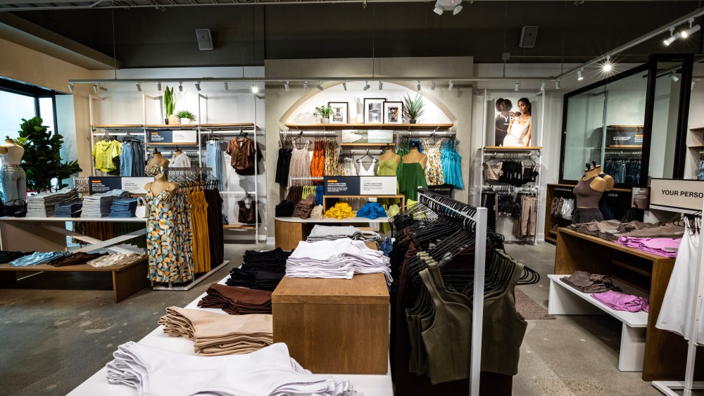 Inside Abercrombie & Fitch’s new retail concept “The Getaway.”