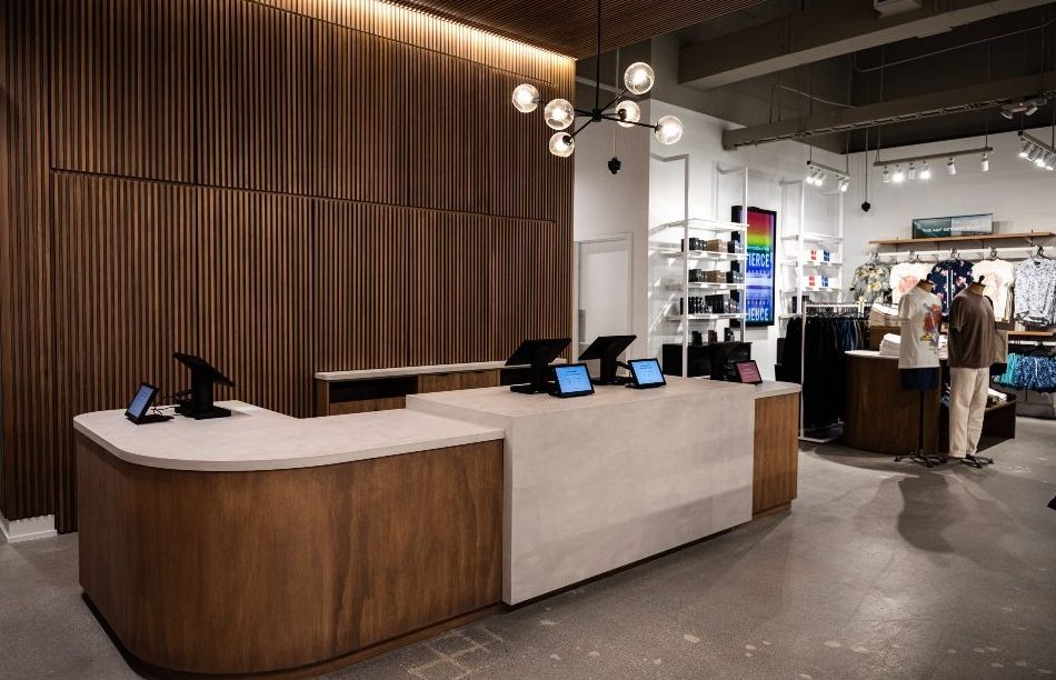 Abercrombie & Fitch opened two new travel-themed stores in Los Angeles and Milan