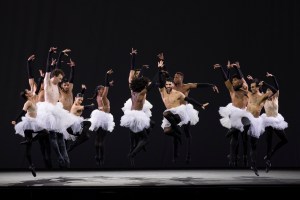 One for All, World Premiere Lincoln Center Commission by Annabelle Lopez Ochoa, commissioned by Lincoln Center and featuring dancers from each of the five companies, is set to Manteca by Funky Lowlives/Dizzy Gillespie. BAAND Together Dance Festival, Lincoln Center, Summer in the City Series. Tuesday, August 9, 2022. Credit Photo: Erin Baiano