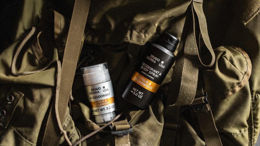 Bravo Sierra citrus and cedarwood deodorant
