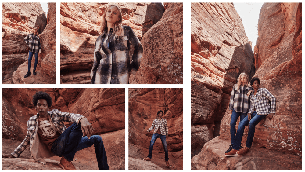 From a Buffalo Jeans campaign.