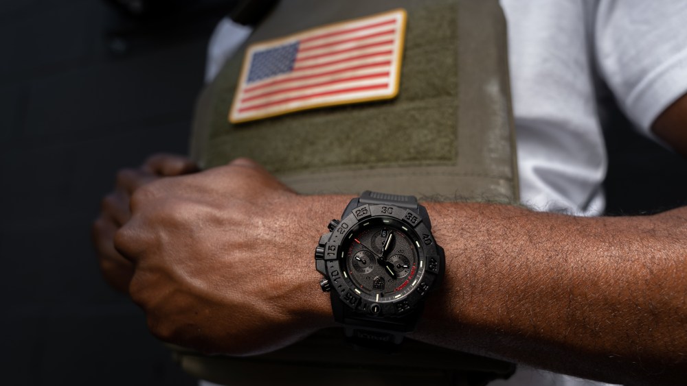 Luminox's "Slow Is Smooth, Smooth Is Fast" Chronograph.