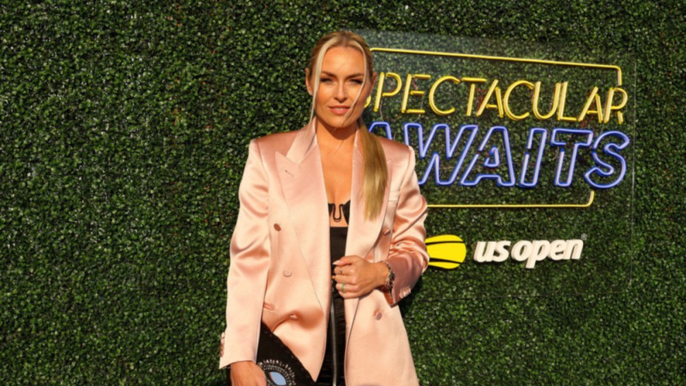 Lindsey Vonn, US Open Day One, celebrities at us open 2022