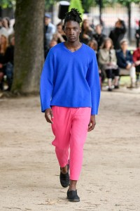 Issey Miyake Spring 2020 collection, Paris Fashion Week Men's, France, 2019.