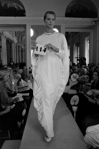 Madame Gres Fall 1985 Couture Collection Fashion Show.