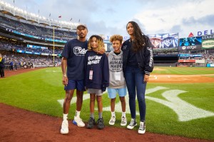 Pharrell Williams and family.