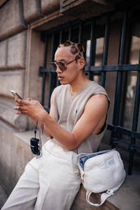 Street style at Paris Men's Fashion Week Spring 2023