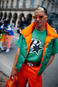 Street style at Paris Men's Fashion Week Spring 2023