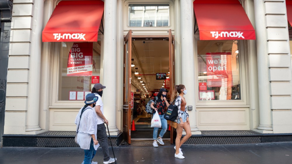 TJ Maxx in SoHo, in New York City.