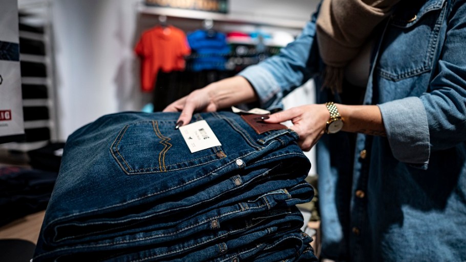 U.S. jeans imports slowed their pace again in August as companies backed off their intake that saw first half gains reach 42.63 percent.