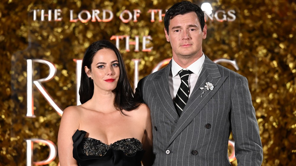 LONDON, ENGLAND - AUGUST 30:  Kaya Scodelario and Benjamin Walker arrive at the afterparty for "The Lord of the Rings: The Rings of Power" world premiere at The British Museum on August 30, 2022 in London, England. (Photo by Jeff Spicer/Getty Images for Prime Video)