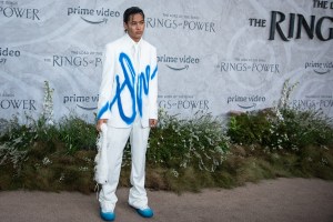 LONDON, UNITED KINGDOM - August 30: Tyroe Muhafidin attends The Lord of the Rings: The Rings of Power World Premiere in Leicester Square in London, England on August 30, 2022. (Photo by Loredana Sangiuliano/Anadolu Agency via Getty Images)