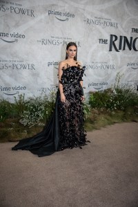 LONDON, UNITED KINGDOM - August 30: Ema Horvath attends The Lord of the Rings: The Rings of Power World Premiere in Leicester Square in London, England on August 30, 2022. (Photo by Loredana Sangiuliano/Anadolu Agency via Getty Images)