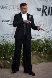 LONDON, UNITED KINGDOM - August 30: Ismael Cruz Cordova attends The Lord of the Rings: The Rings of Power World Premiere in Leicester Square in London, England on August 30, 2022. (Photo by Loredana Sangiuliano/Anadolu Agency via Getty Images)