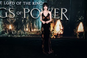 Markella Kavenagh at the New York premiere of Prime Video's "Lord of the Rings: The Rings of Power" held at Film at Lincoln Center on August 23, 2022 in New York, New York
