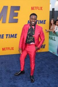 Kevin Hart at the premiere of Netflix's "Me Time" held at Regency Village Theatre on August 23, 2022 in Los Angeles, California