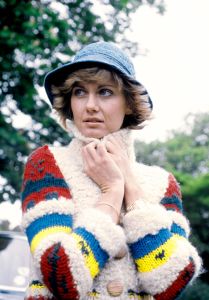 JANUARY 01: Actress and singer Olivia Newton-John films her first music video for her 1975 pop single 'Follow Me' from the album 'Have You Never Been Mellow' in 1975. (Photo by Anwar Hussein/Getty Images)