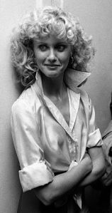 NEW YORK CITY - JUNE 13:  Actress Olivia Newton-John attends the premiere party for "Grease" on June 13, 1978 at Studio 54 in New York City. (Photo by Ron Galella, Ltd./Ron Galella Collection via Getty Images)