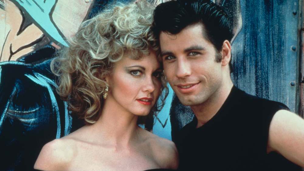 Australian singer and actress Olivia Newton-John and American actor John Travolta as they appear in the Paramount film 'Grease', 1978. (Photo by Paramount Pictures/Fotos International/Getty Images)