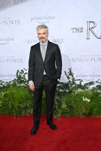 Trystan Gravelle arrives at the Los Angeles premiere of the Prime Video series "Lord of the Rings: The Rings of Power" held at The Culver Studios on August 15, 2022 in Los Angeles, California