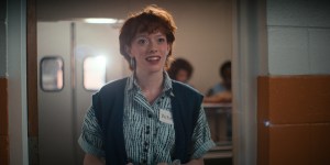 STRANGER THINGS. Amybeth McNulty as Vickie in STRANGER THINGS. Cr. Courtesy of Netflix © 2022