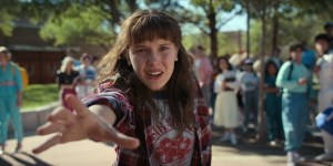 Millie Bobby Brown as Eleven in "Stranger Things." Courtesy of Netflix © 2022, popular halloween costumes, 2022