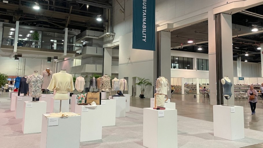 The Sustainability Gallery returned to Sourcing at Magic.